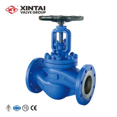 China General 2021 German Standard J41H-16P DN100 Low Pressure Flange End Globe Valve For Water Oil Natural Gas for sale