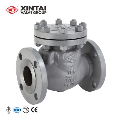 China Used In Pipelines Where The Medium Flows In One Direction XINTAI Customized 6 Inch 150LB Ball Body Hydraulic Check Valve For Water for sale