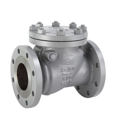 China Used In WCB Hydraulic Piping Systems Minus 29 To 350 Degree Cast 150LB Steel 4 Inch Check Valve Body For Gas for sale