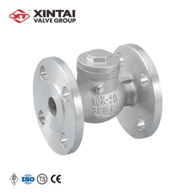 China H44W-10K DN20 Low Price General Pressure Control Water Stainless Steel Check Valve for sale