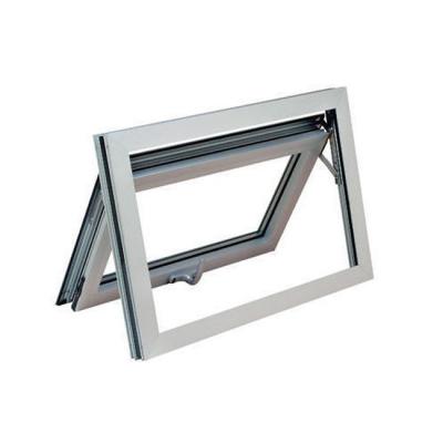 China Swing Loft Used Aluminum Frame Glass Intimidating Window With Shutter Louver Insert for sale