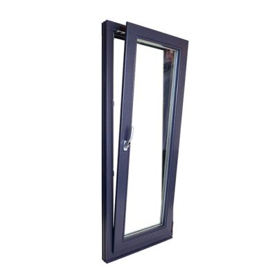 China Swing Foil Open Inside Inward Opening Casement Window With Tempered Glass for sale