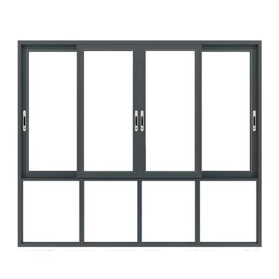 China Sliding latest american style aluminum sliding window designs cheap house windows for sale for sale