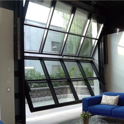 China cheap aluminum horizontal bifold windows folding aluminum glass bi-folding window for sale