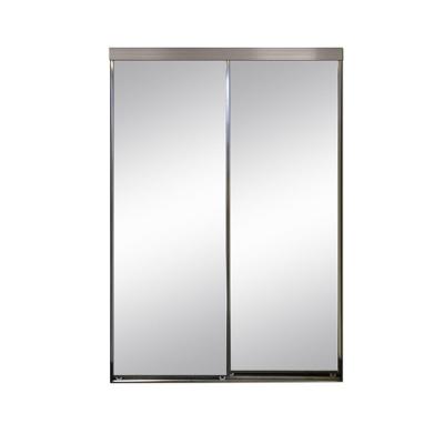 China Modern Windproof Double Glazed Sliding Door Aluminum Slim Frame Glass Door Sliding Door for sale