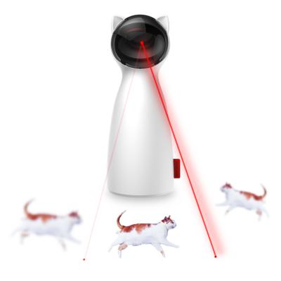 China Viable Laser Light Automatic Electronic Cat Toy Can Easily Tease Cat With USB Charging Develop Your Cat's Physical Strength And Exercis for sale