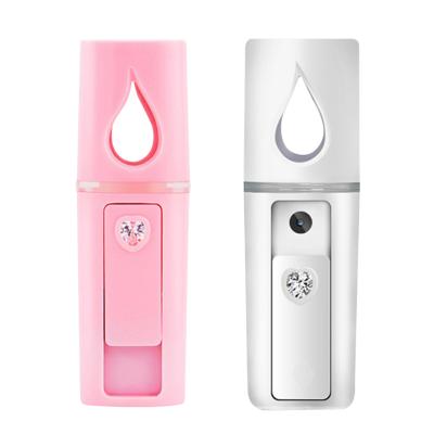 China 2020 Wholesale Facial Massager Nano Mist Sprayer Eyelash Extension USB Rechargeable Skin Humidifier Moisturizer Hydrating Facial Nebulizer for sale