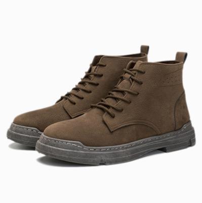 China CUSHIONING Mens -Unique British Style Fleece Upper Rubber Walking Street Boots Sneakers Trainers Shoes Man for sale