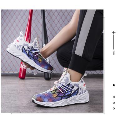 China Fashion trend factory shape blade shoes durable lace-up non-slip sneakers for running men's sports basketball shoes for sale