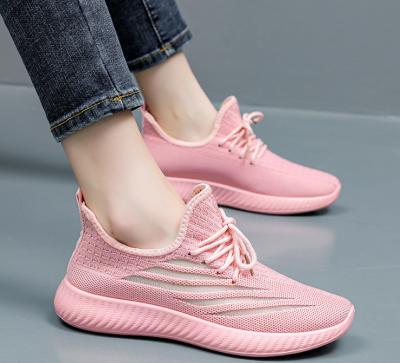 China Amazon Selling Fashion Trend PU Jacquard Women Unique Upper Soft Light Warm Lady Casual Sports Running Shoes For Women for sale