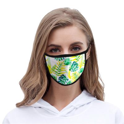 China Halloween styles low MOQ RTS fashion facemask sublimation print maskes cloth breathable washable reusable facemask olive design sheet for sale