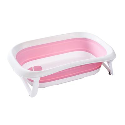 China All Household Amazon Foldable Baby Bath Tub Hot Selling Plastic New Baby Bathtub for sale