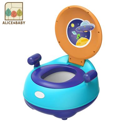 China New Design Plastic Baby Toilet Cute Baby Potty Toilet Trainer for sale