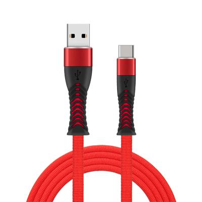 China Charging + Data Sending Usb Smart Data Cable 2.4A 1M Transmission Speed ​​480-Mbps Type C Fast Charger USB C Cable Data And Charging for sale