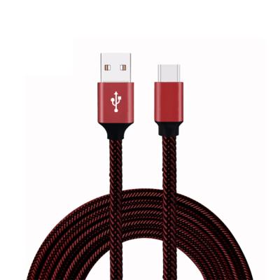 China Charging + Data Sending 2.4A 3M Tangle Free Flexible USB Data Cable Android Fast Charger Type C Fast Charger In Bedroom Sofa Office Car for sale