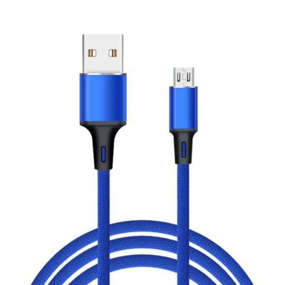 China Charging+Data Cable Sending Data 2.4A Fast Charging and Syncing 1M For Phone USB Data Cable Colorful Micro USB Cable for sale