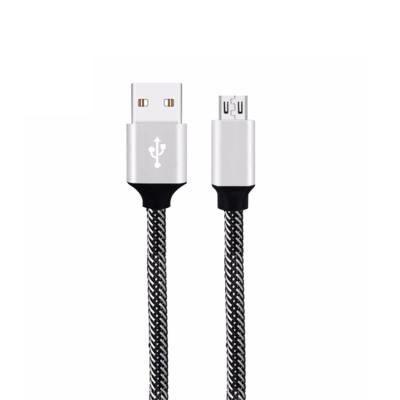 China Charging + Data Sending Top-grade 2.4A Copper Wires Fast Charging Micro USB Charging Cable Micro Data Cables 3M Braided USB Cable for sale