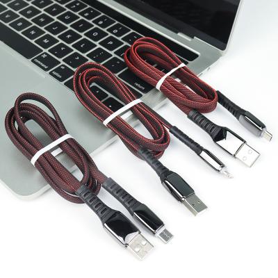 China Charging + Data Transfer Micro USB Charging Cable Fast Charging 3A Android Fast Charger 1M Cable Fast Charging for sale