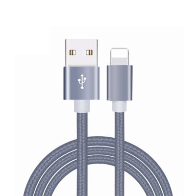 China Charging + Data Sending Reinforced Cable Joint Charger Accessories For Android iPhone Mobile Charger Fast Charging 1M USB 2.4A Cable for sale