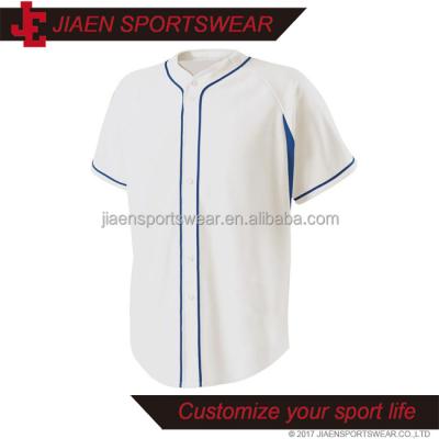 China Custom Antibacterial Baseball Tank Top Style White T-Shirts, Baseball Apparel, Wholesale Customized Cheap Baseball Tank Top Tee for sale