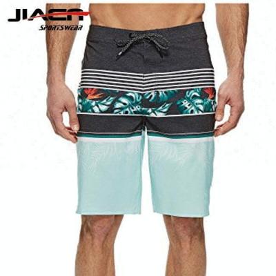 China Customized spandex panel Anti-UV shorts beach shorts empty boys swim trunks custom wholesale boardshorts for sale