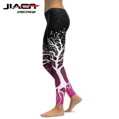 China Bulk Printed Antibacterial Yoga Pants The Spandex Yoga Pants Wholesale for sale