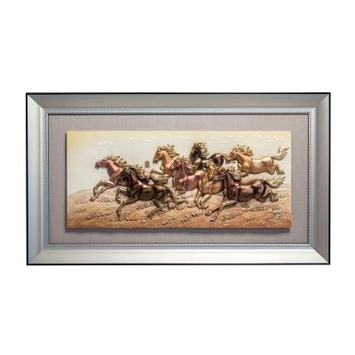 China Relife Factory Price Paintings Horses New Products Ambient Hot Wall Art With Frame No Smell Painting/Latest New Product/Proprietary for sale