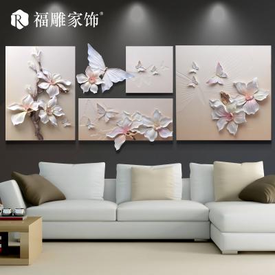 China Painting On Canvas 2017 Factory Wholesale Modern 100% Handmade Art 3D Heart Wall Decor Floating Painting For Home Painting On Canvas Modern for sale