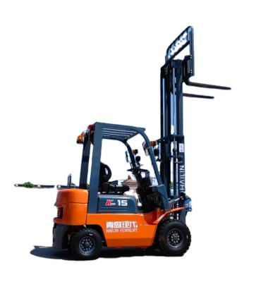 China Hotels High Efficiency 1.5 Ton Lightweight Forklifts Diesel Forklifts Small Truck Forklifts for sale