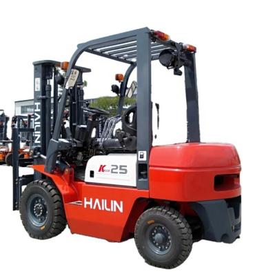 China Hotels High Efficiency Forklifts Diesel Forklift Stacker 2.5 Ton Diesel Forklifts for sale