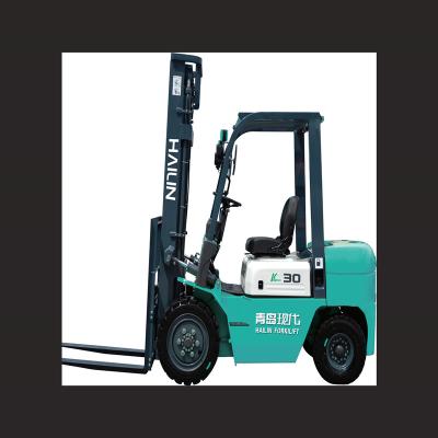 China Japanese Diesel Forklift 3ton Forklift Hotels Four Wheel Engine Forklift for sale