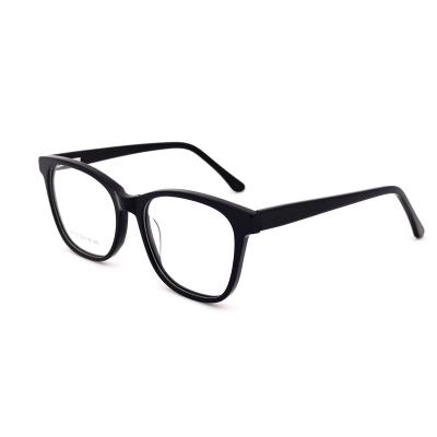 China Manufacturers Cheap Fashionable Adjustable Stylish Running Acetate Women Prescription Black Designer Eyewear Optical Frame for sale