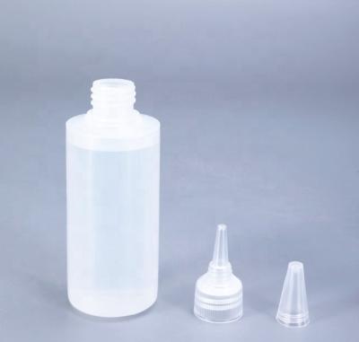 China food & Beverage Packaging Sauce Custom PE Plastic Squeeze Bottle With Twist Caps for sale