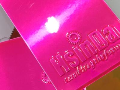 China High Brightness thermostting Candy Pink Powder Coating For Decorative accents for sale