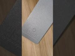 Durable Sandy with Metallic Gray Epoxy Polyester Powder Paint for Decoration and Appliances