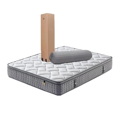 China Rolled Up 12 Inch Hotsale Hilton Hotel Mattress Queen Size Convoluted Foam Sponge Massage Mattress for sale