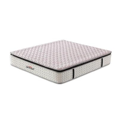 China Modern Queen Size Hotel Bed Memory Sponge Rubber Pocket Spring Mattress In A Box for sale