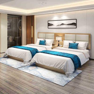 China Hotel Furniture Project Wholesale Price Eco - Friendly Modern Oversized Wooden Bedroom Furniture for sale