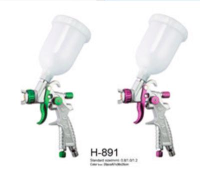 China Paint Spray Gun Auarita H-891 HVLP Mini 0.8mm Spray Gun With Cup 250ml Air Spray Gun Paint Spray Ready Stocks for sale