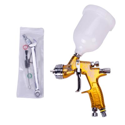 China Professional Automotive Paint Spray Gun Spray Gun 1.3mm GFG Red TOOLS HVLP Car Paint Tools for sale