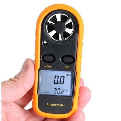 China Handheld Anemometer Wind Speed ​​Meter Anemometer Anemometer 30m/s Temperature Tester -10 | 45C Wind Meter LCD Backlight Wind GM816 for sale