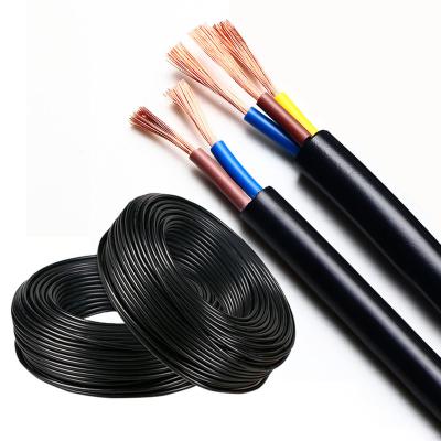 China H05VV-F Underground Multi Wire 3 Or 4 Cores Flexible Copper Cable RVV Cable Electrical Wire for sale