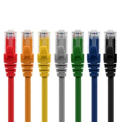 China Low MOQ 1M/2M/3M/5M Commercial High Speed ​​Ethernet Cable CAT6 UTP Lan Patch Cord for Computer and Network Cat5e UTP 4P for sale