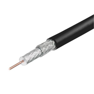 China Factory Supply RG59 High Quality Coaxial Cable 75 Ohm Coax Cable Telecom Security Surveillance for CCTV and CATV Communication for sale