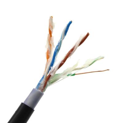 China Outdoor Underground Installation of Computer Networks LAN Cable Cat 5e with Gel Filled UTP 305M FTP SFTP Networking Cable 500M Optional for sale