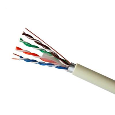 China Computer Networking Network FTP Cat6 Protected Cable Cat6a Certificated LAN CCA / Full Bare Copper Test Passed FTP Cat6 Lan Cable for sale