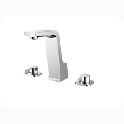 China New Italian Bathroom Faucets Faucets Pedal Wash Basin Faucet Mixer Italian Metered Concrete Antique Brass for sale