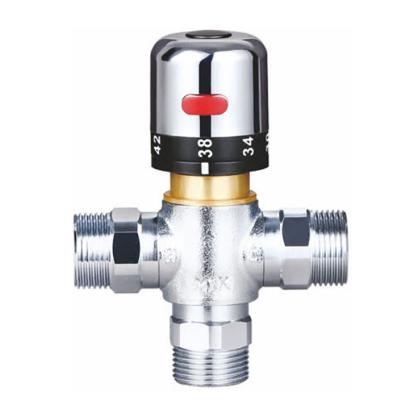 China Without OEM/ODM 1/2inch Slide Bar Thermostatic Mixer Valve Water Mixing Tap For Project for sale