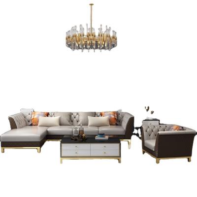 Κίνα New Design Modular Hot Selling Modern Living Room Sofa 2 Seats With Chaise Modern Style Corner Sofa προς πώληση