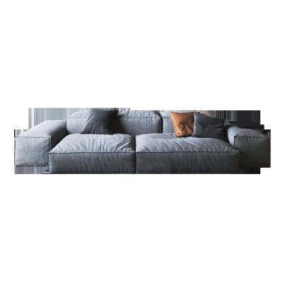 China Modular High Quality Fabric Slipcover Down Cushion Living Room Furniture 3 Seat Modern Sofa for sale